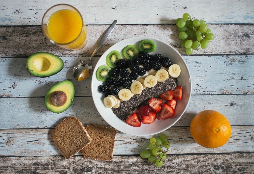 avocado, breakfast, bread